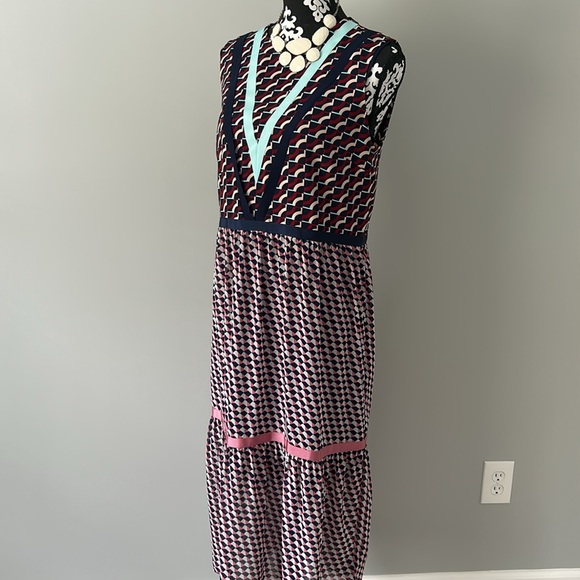 Ted Baker London A line midi dress size 3 US 8 - Picture 8 of 16